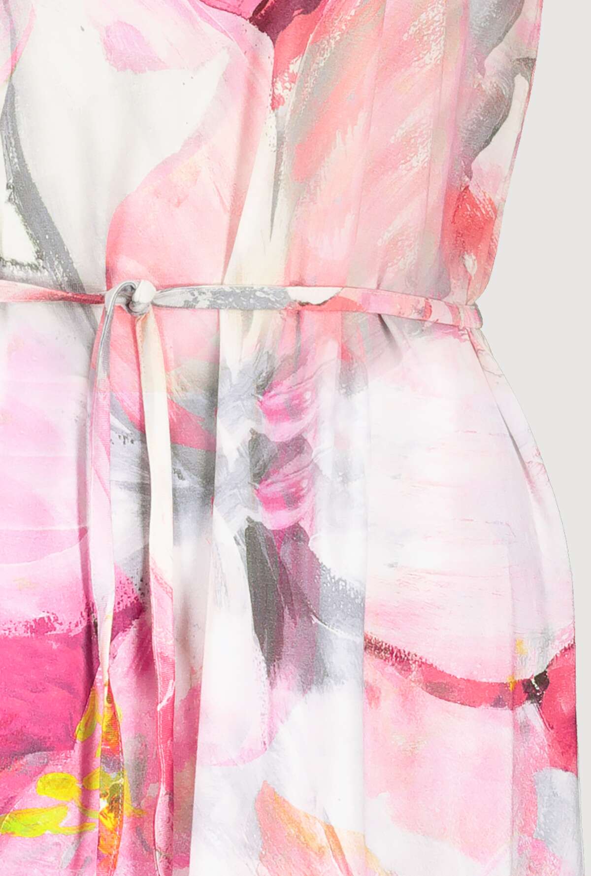 Monari Midi-Kleid | und U-Boot-Ausschnitt mode weber mit Allover-Print